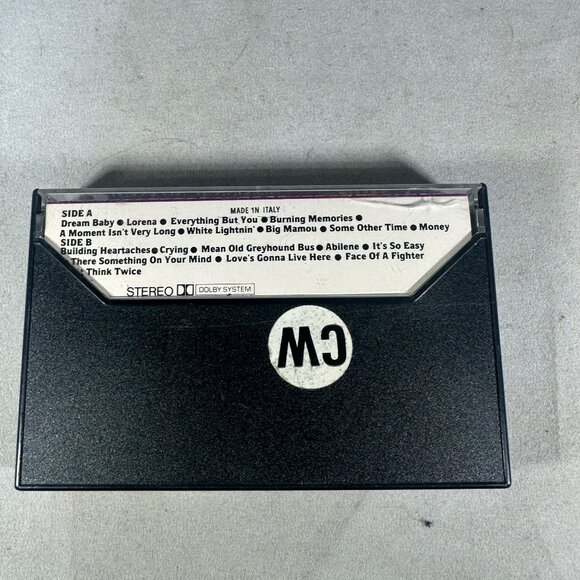 Willie Nelson & Waylon Jennings - 18 Golden Hits Cassette Tape Made In Italy - Picture 2 of 4